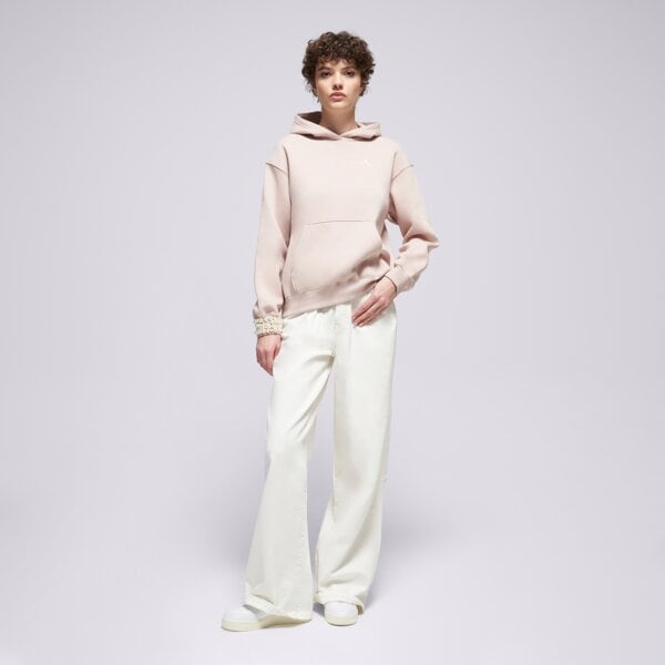 Дамски суичър JORDAN СУИТЧЪР С КАЧУЛКА W J BRK FLC PO 24 fv7071-292 цвят бежов