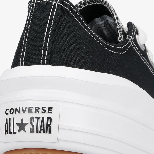 Дамски маратонки CONVERSE CHUCK TAYLOR ALL STAR MOVE 570256c цвят черен