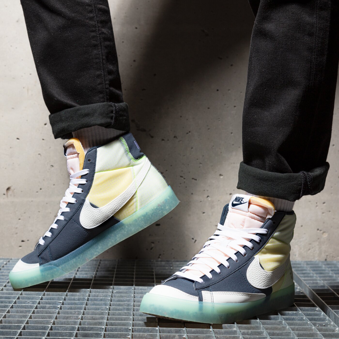 Мъжки маратонки NIKE BLAZER MID '77 dh4505-400 цвят тъмносин