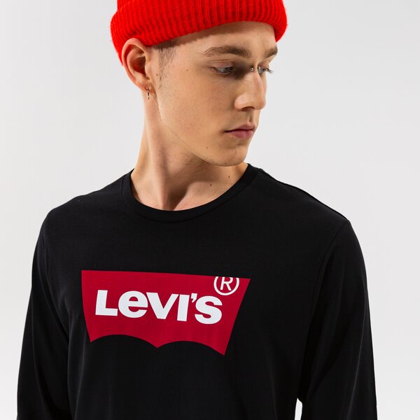 Мъжка тениска LEVI'S ТЕНИСКА LS STD GRAPHIC TEE 360150013 цвят черен