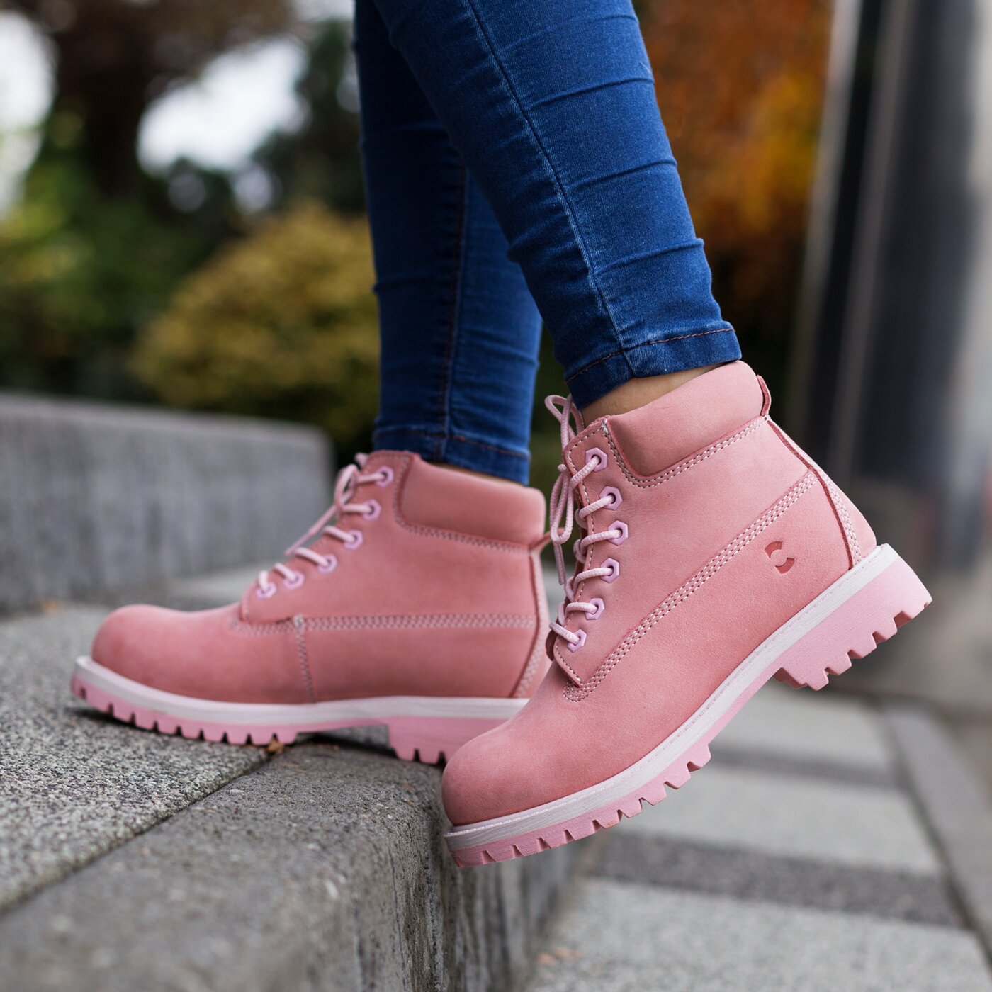 Дамски боти CONFRONT CLASSIC BOOT cfwwb216003 цвят розов