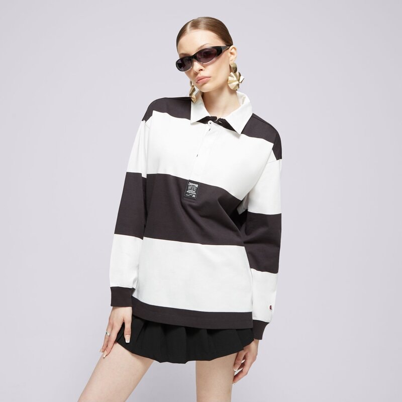 CHAMPION ТЕНИСКА ТИП ПОЛО LONG SLEEVE ТЕНИСКА ТИП