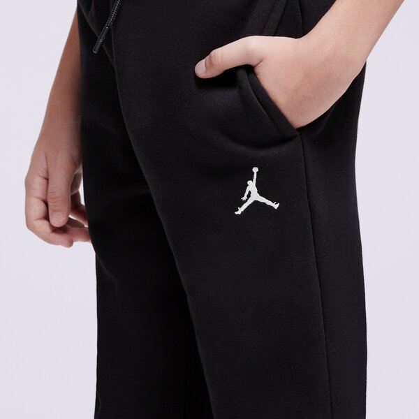 Детски панталони JORDAN ПАНТАЛОНИ JDB MJ BROOKLYN FLC ESS PANT BOY 95d234-023 цвят черен