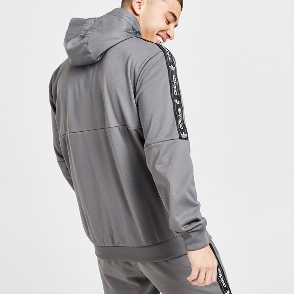 Мъжки суичър ADIDAS СУИТЧЪР EDGE FZ GREY 4 SWEATSHIRT hy1000 цвят сив