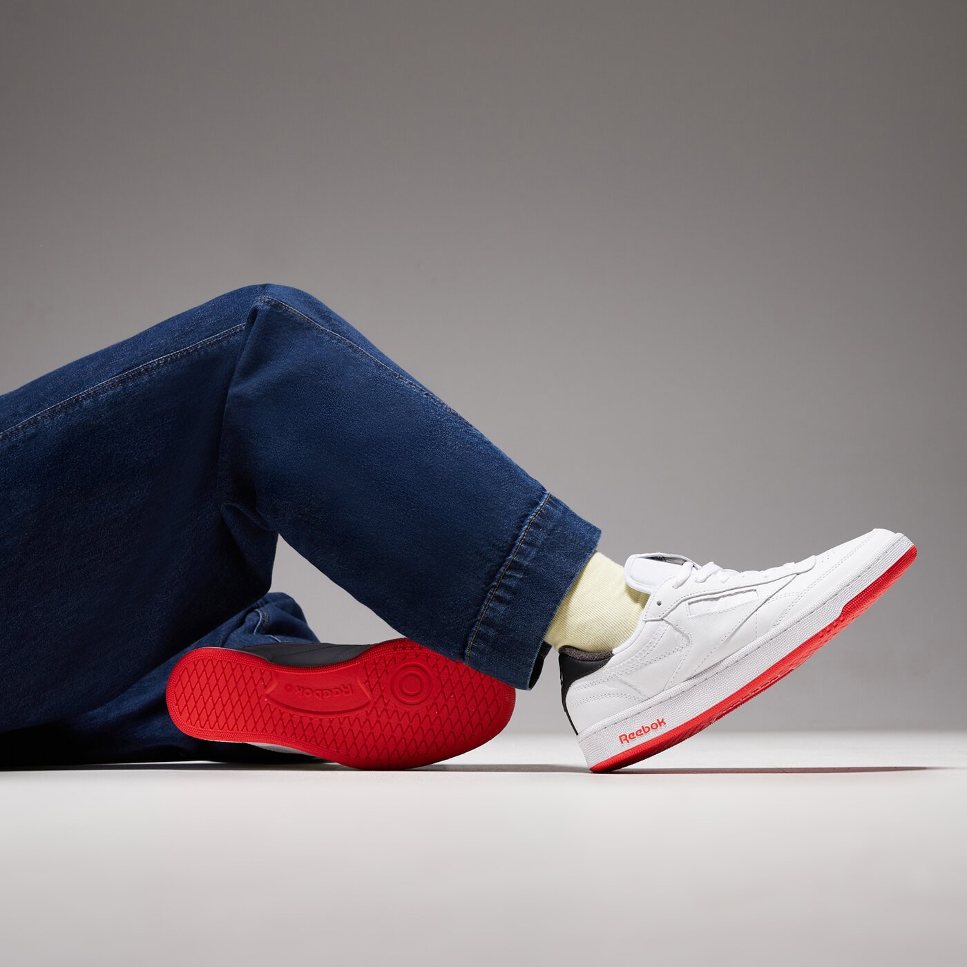 Мъжки маратонки REEBOK CLUB C 85 VINTAGE 100209025 цвят бял