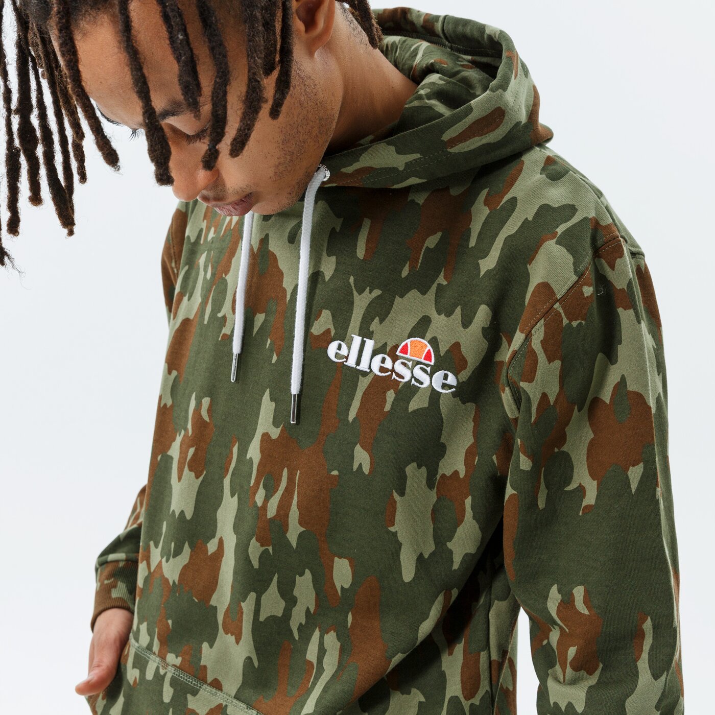 Мъжки суичър ELLESSE СУИТЧЪР С КАЧУЛКА   PRIMERO CAMO OH HOODY KHA shk12433506 цвят многоцветен