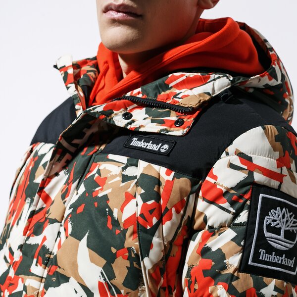 Мъжко зимно яке TIMBERLAND ЯКЕ OUTDOOR ARCHIVE CAMO PUFFER tb0a1yv5w751 цвят многоцветен