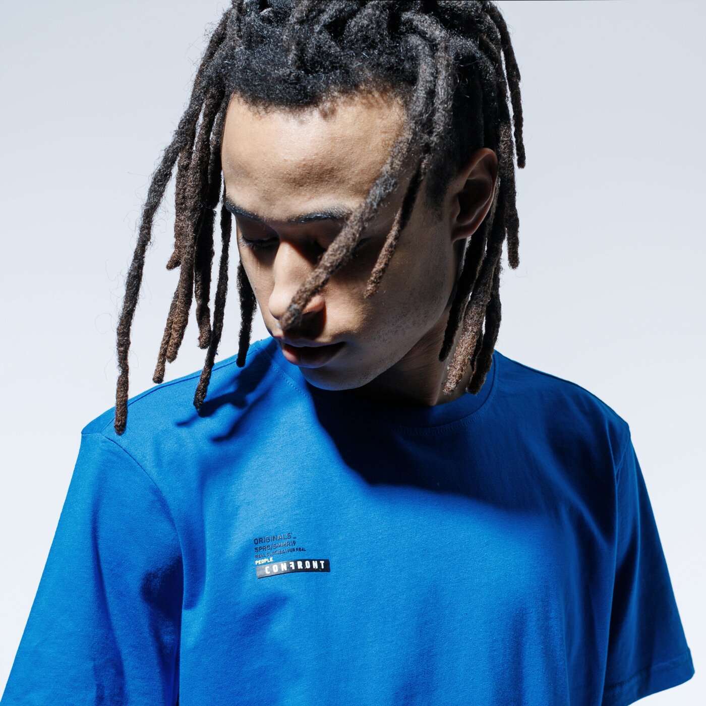 Мъжка тениска CONFRONT ТЕНИСКА BOLTON cf120tsm59001 цвят син