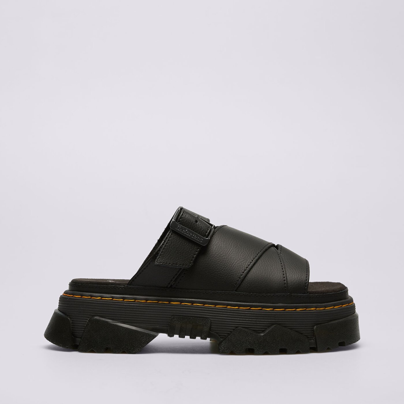 Дамски чехли и сандали DR.MARTENS MATTISON SLIDE SANDAL 40900001 цвят черен