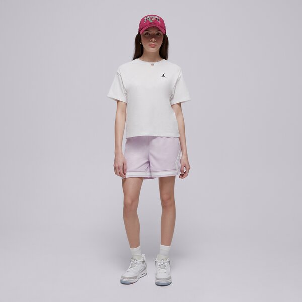 Детска тениска JORDAN ТЕНИСКА MJ BRKLYN ESSENTIALS SS TEE GIRL 45d311001 цвят бял