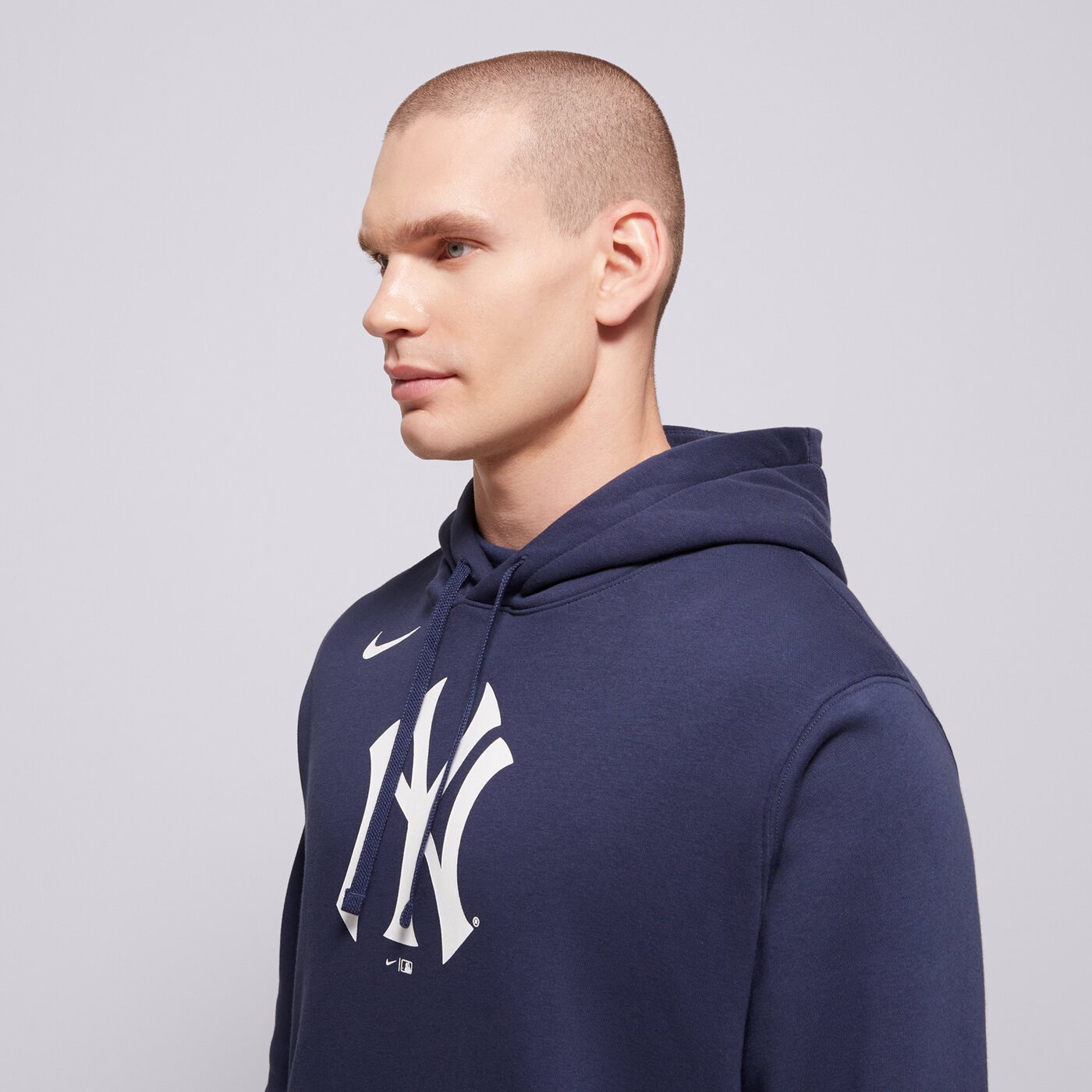 Мъжки суичър NIKE СУИТЧЪР С КАЧУЛКА MLB LOGO CLUB FLEECE HOOD NEW YORK YA nkdk-44b-nk-ckx цвят тъмносин