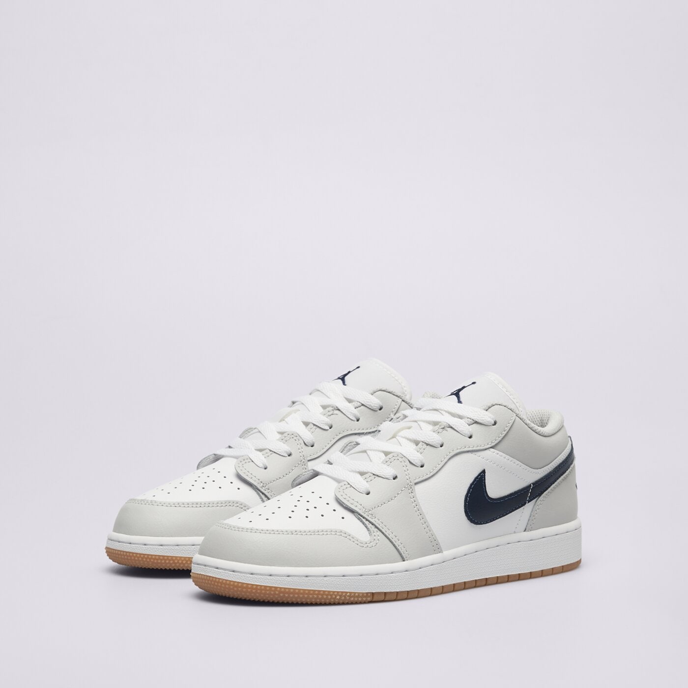 Детски маратонки JORDAN 1 LOW 553560-146 цвят сив