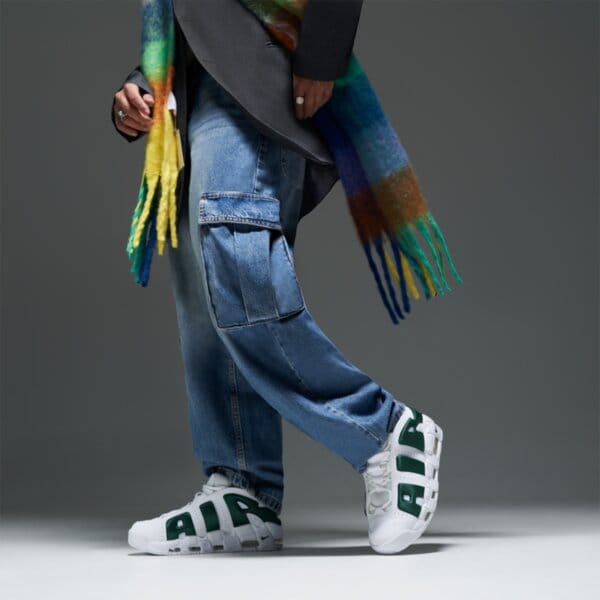 Мъжки маратонки NIKE AIR MORE UPTEMPO LOW fz3055-102 цвят бял