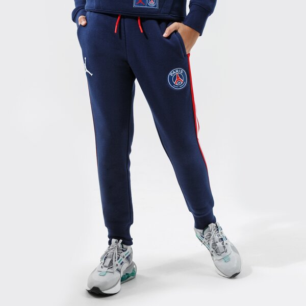 Детски панталони JORDAN ПАНТАЛОНИ PARIS SAINT-GERMAIN FLC PANT GIRL 95a726-u90 цвят тъмносин