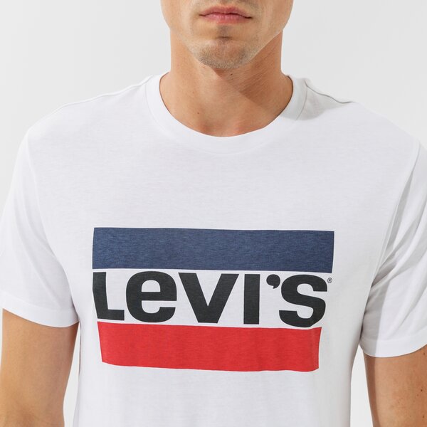 Мъжка тениска LEVI'S ТЕНИСКА SPORTSWEAR LOGO GRAPHIC 396360000 цвят бял