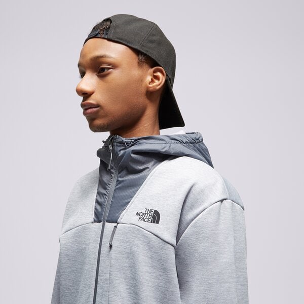 Мъжки суичър THE NORTH FACE СУИТЧЪР С КАЧУЛКА MITT FZ HD LGH nf0a7zhldyx1 цвят сив