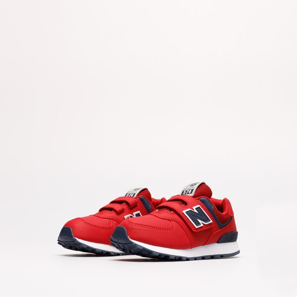 Детски маратонки NEW BALANCE 574  pv574cr1 цвят червен