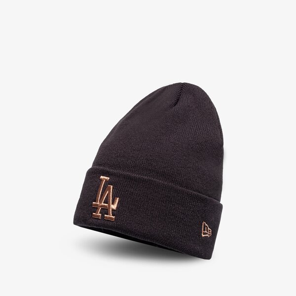 Дамска зимна шапка NEW ERA ШАПКА WMNS MET LOGO BEANIE LA DODGERS LOS ANGELES DO 60284812 цвят тъмносин