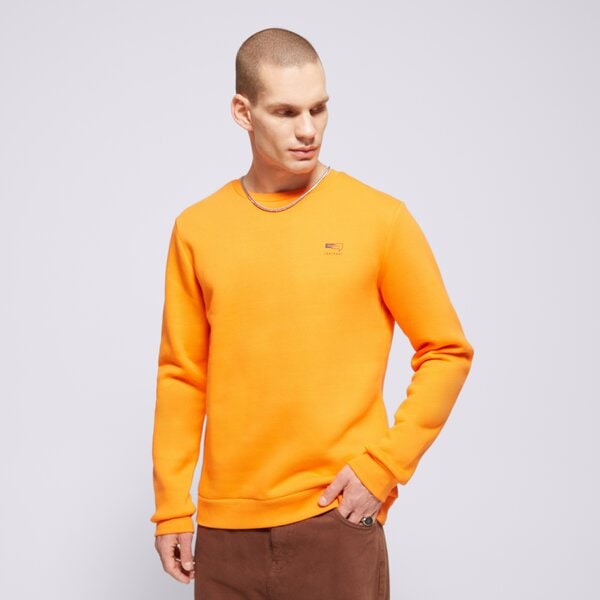 Мъжки суичър CONFRONT СУИТЧЪР SMALL LOGO CREW ORANGE cf321blm32002 цвят оранжев