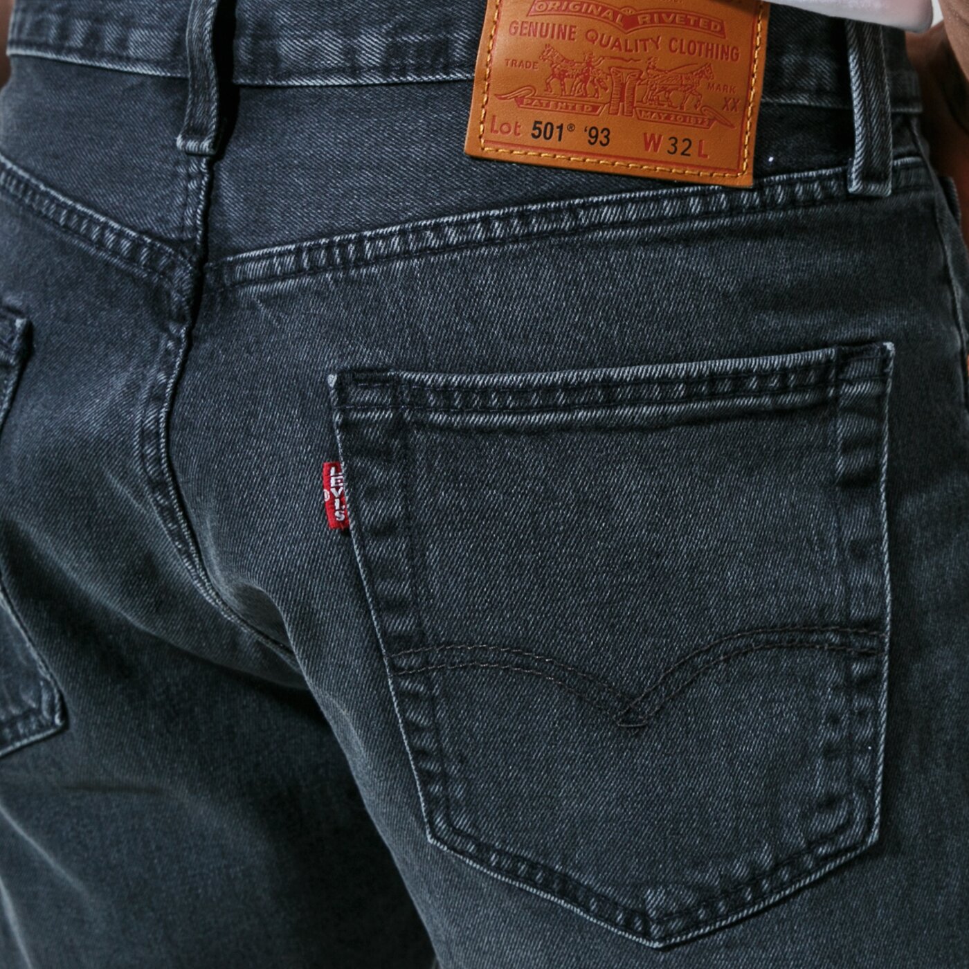 Мъжки къси панталони LEVI'S ПАНТАЛОНИ 501 93 SHORTS 85221-0015 цвят черен