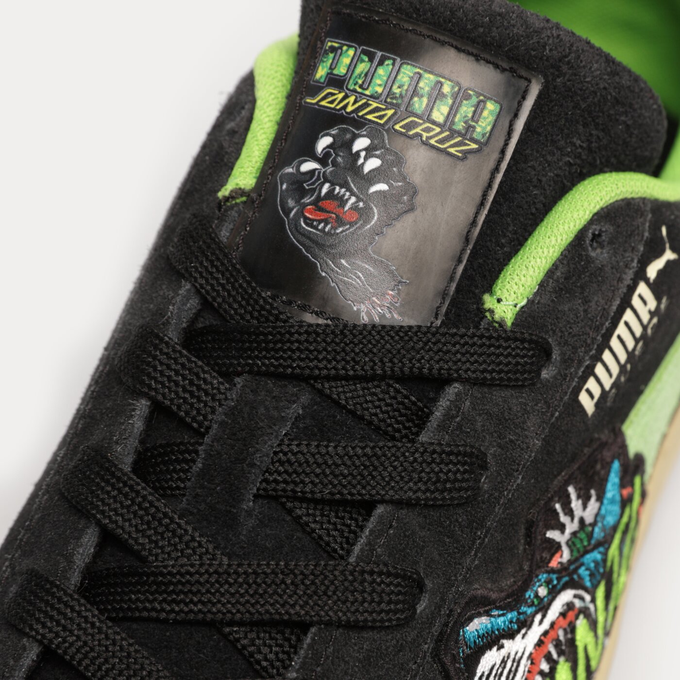 Мъжки маратонки PUMA SUEDE SANTA CRUZ 381905-01 цвят черен