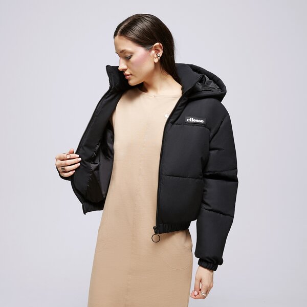Дамско зимно яке ELLESSE ЯКЕ ПУХЕН PANCHO PADDED JACKET BLK sgq16947011 цвят черен