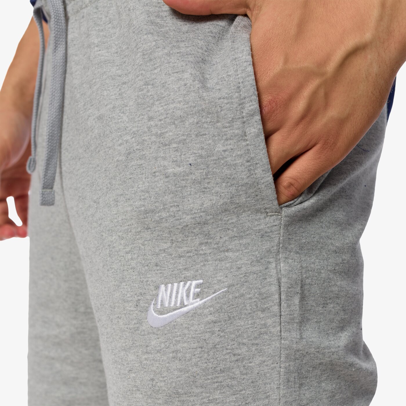 Мъжки къси панталони NIKE ШОРТИ M NSW JSY CLUB 804419063 цвят сив