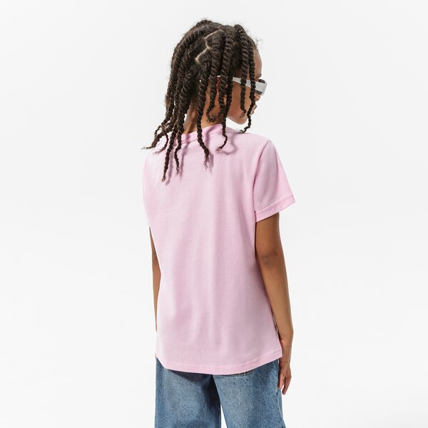 Детска тениска ADIDAS ТЕНИСКА TREFOIL GIRL hc9585 цвят розов