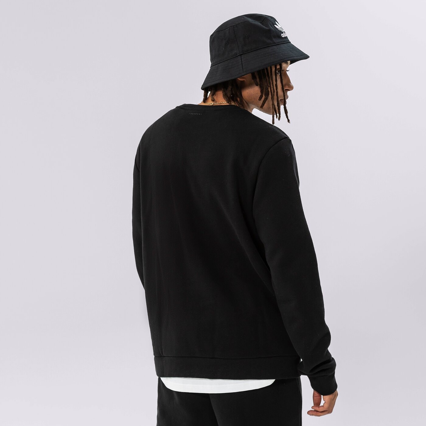 Мъжки суичър CONFRONT СУИТЧЪР CONFRONT CREW MINI LOGO cf322blm92001 цвят черен