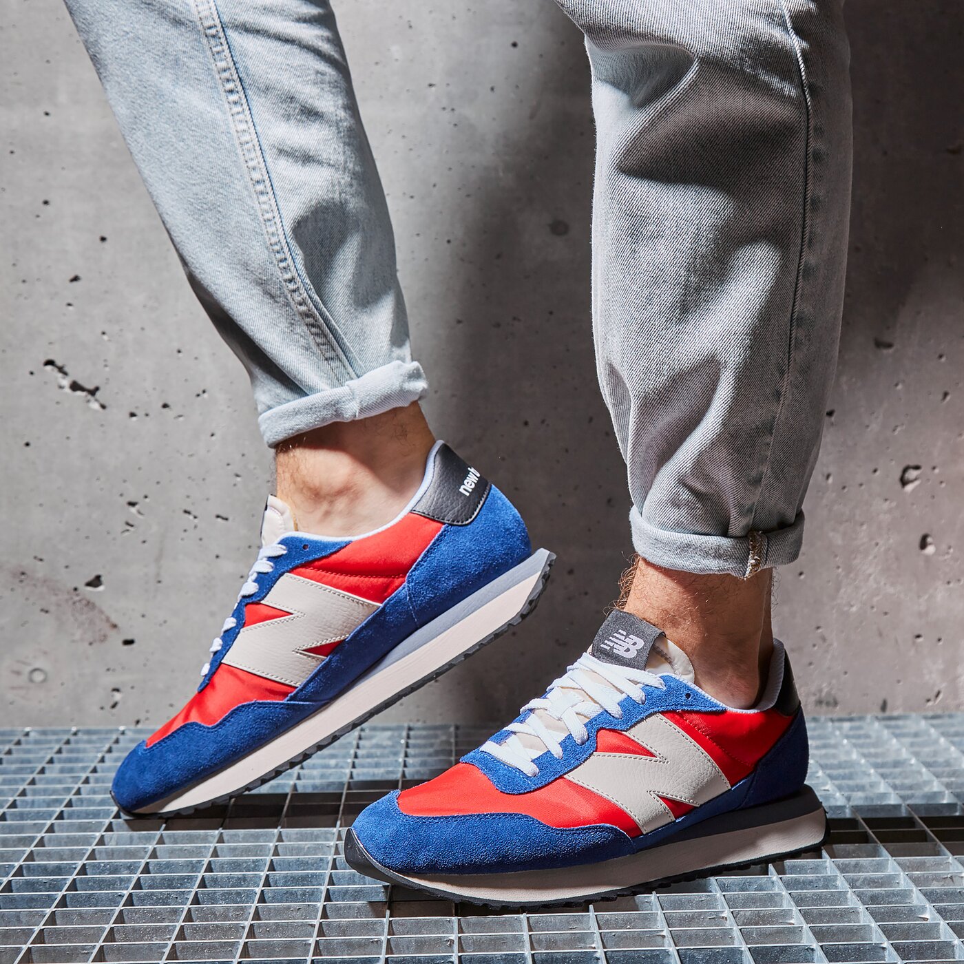 Мъжки маратонки NEW BALANCE 237  ms237ac цвят тъмносин