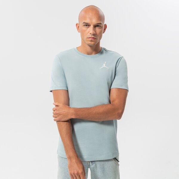 Мъжка тениска JORDAN ТЕНИСКА M J JUMPMAN EMB SS CREW dc7485-366 цвят сив