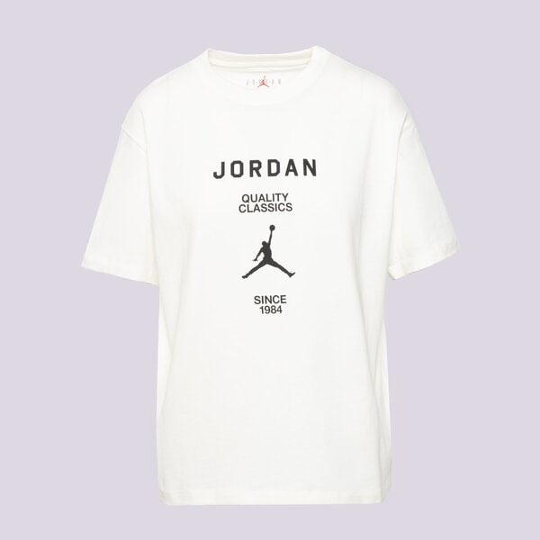 Дамска тениска ТЕНИСКА W JORDAN SS GF GFX TEE JQC fz0617-133 цвят бежов