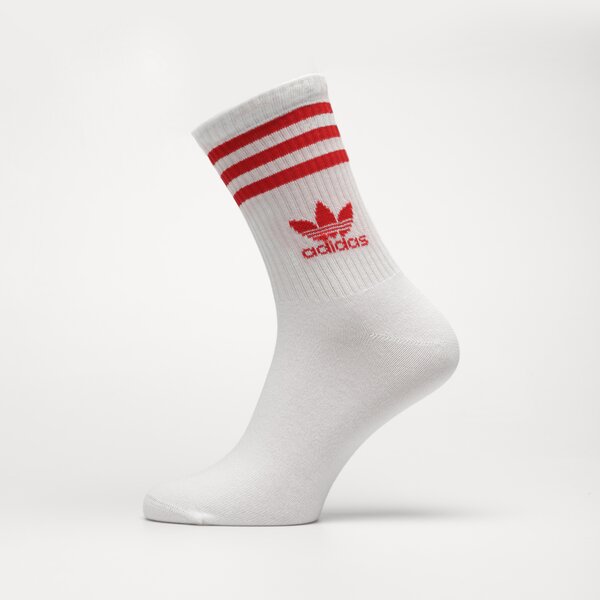 Дамски чорапи ADIDAS ЧОРАПИ 3-PACK SOCKS CREW il5026 цвят бял