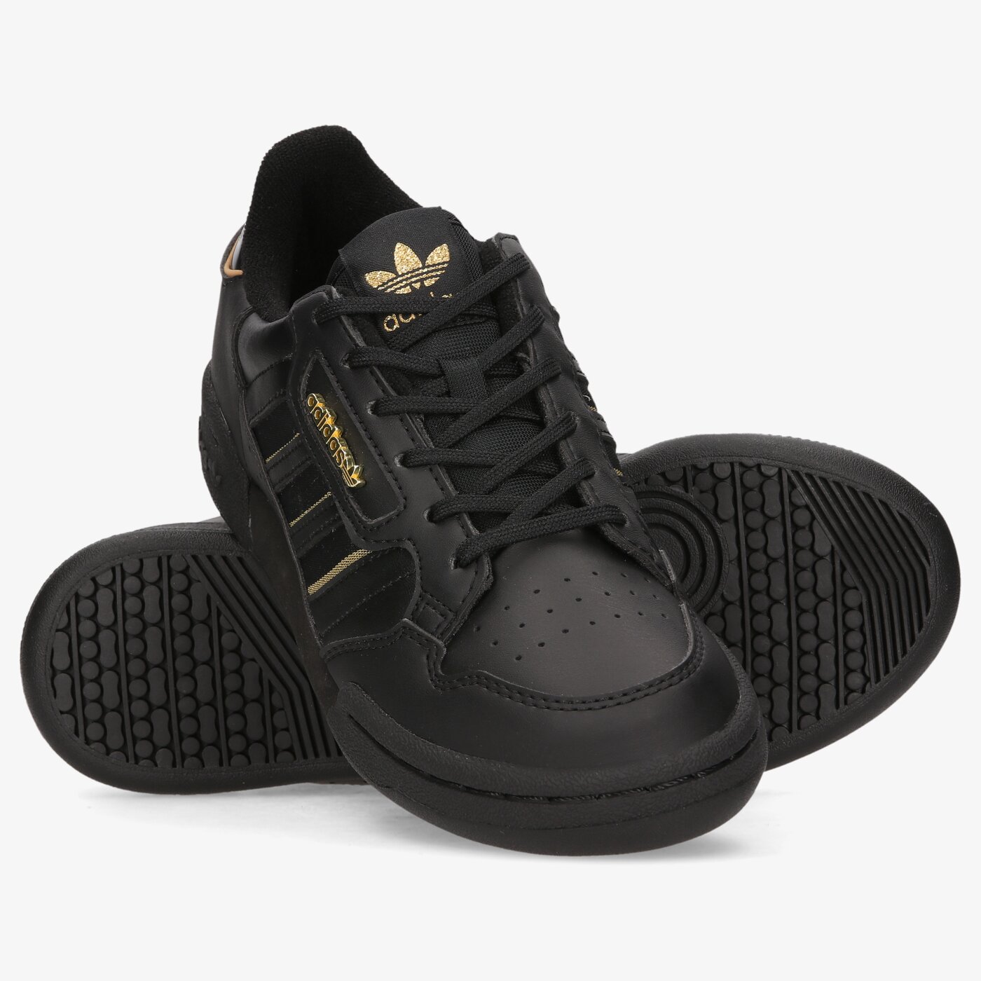 Детски маратонки ADIDAS CONTINENTAL 80 STRIPES J h03943 цвят черен