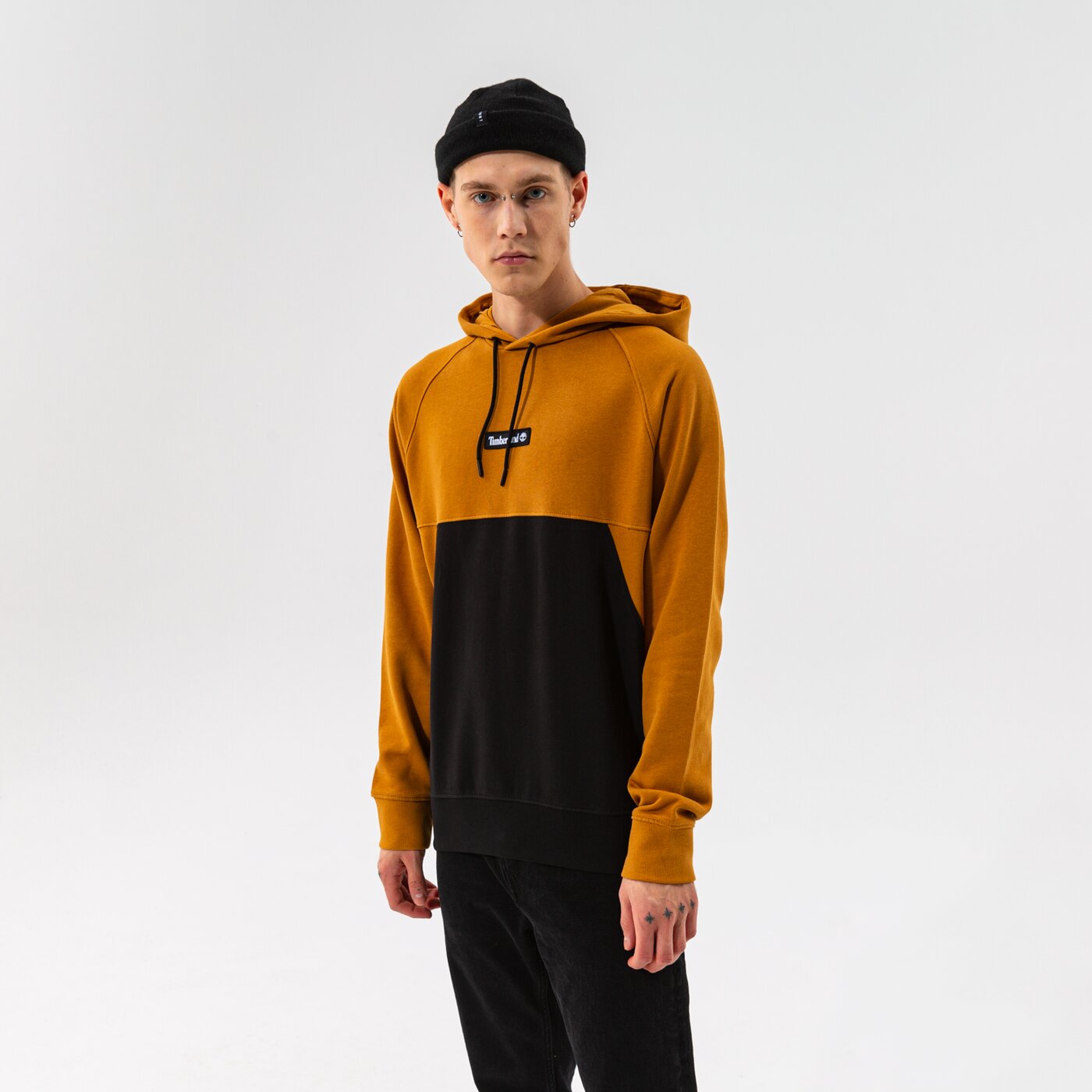 Мъжки суичър TIMBERLAND СУИТЧЪР С КАЧУЛКА YC CUT & SEW HOODIE tb0a22kqp571 цвят горчица