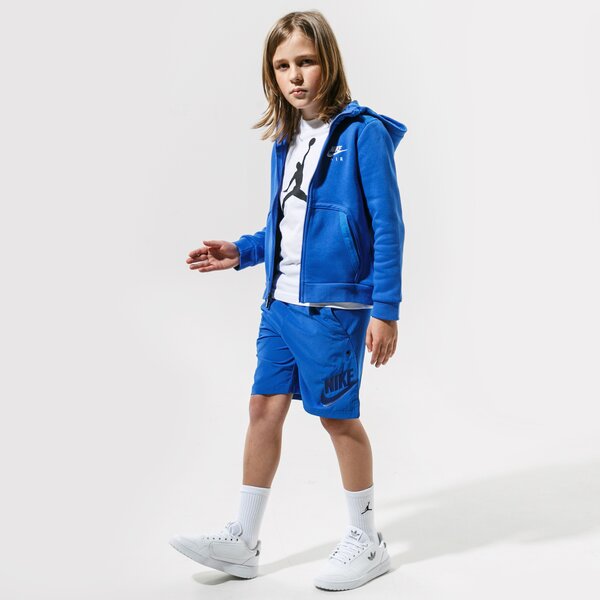 Детски суичър NIKE СУИТЧЪР СЪС ЗАКОПЧАВАНЕ С КАЧУЛКА AIR  da0699-480 цвят син