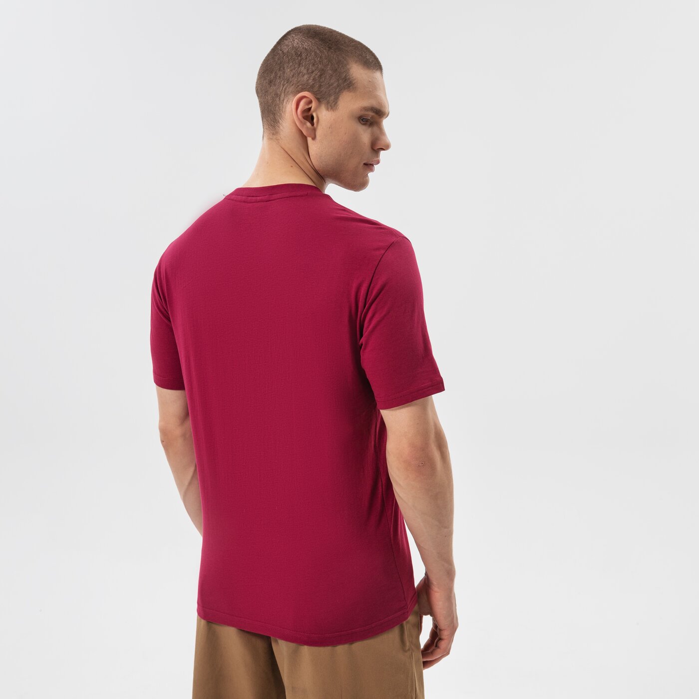 Мъжка тениска CHAMPION ТЕНИСКА CREWNECK ТЕНИСКА 214747vs516 цвят бордо