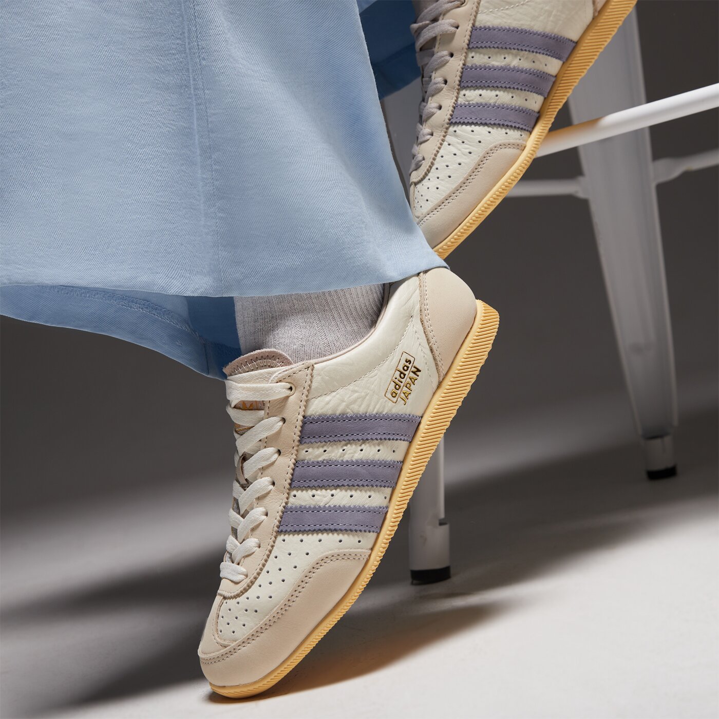 Дамски маратонки ADIDAS JAPAN W ji2664 цвят бежов