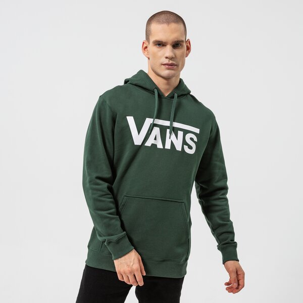 Мъжки суичър VANS СУИТЧЪР С КАЧУЛКА MN   VANS CLASSIC PO HOODIE II vn0a456b4cl цвят зелен