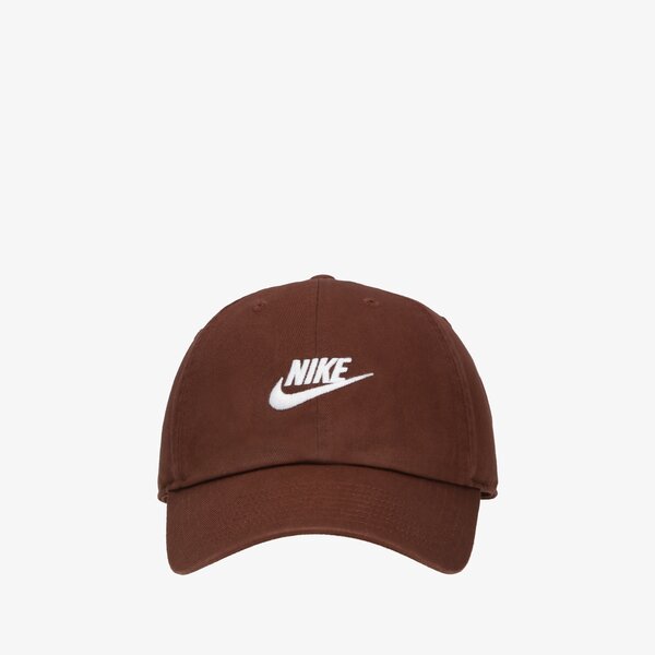 Дамска шапка с козирка NIKE ШАПКА U NSW H86 FUTURA WASH CAP 913011-217 цвят кафяв
