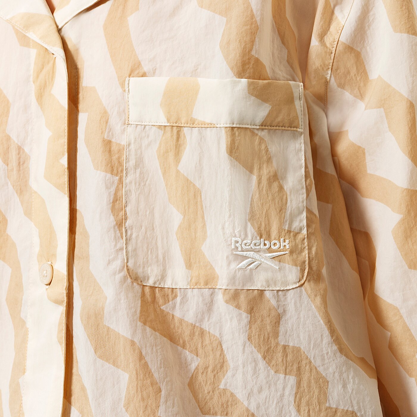 REEBOK РИЗА CL SUMMER WAVES COVERUP h58679 цвят бежов