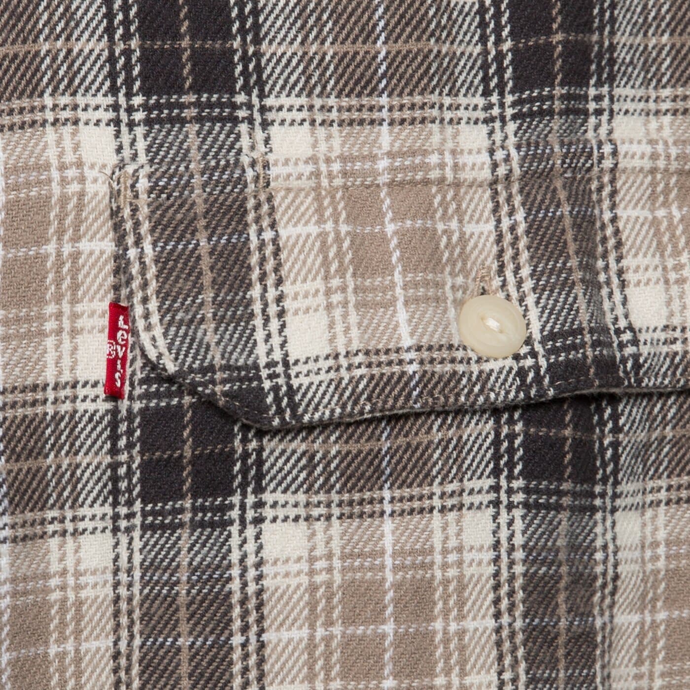 LEVI'S РИЗА JACKSON WORKER NEUTRALS 19573-0289 цвят многоцветен