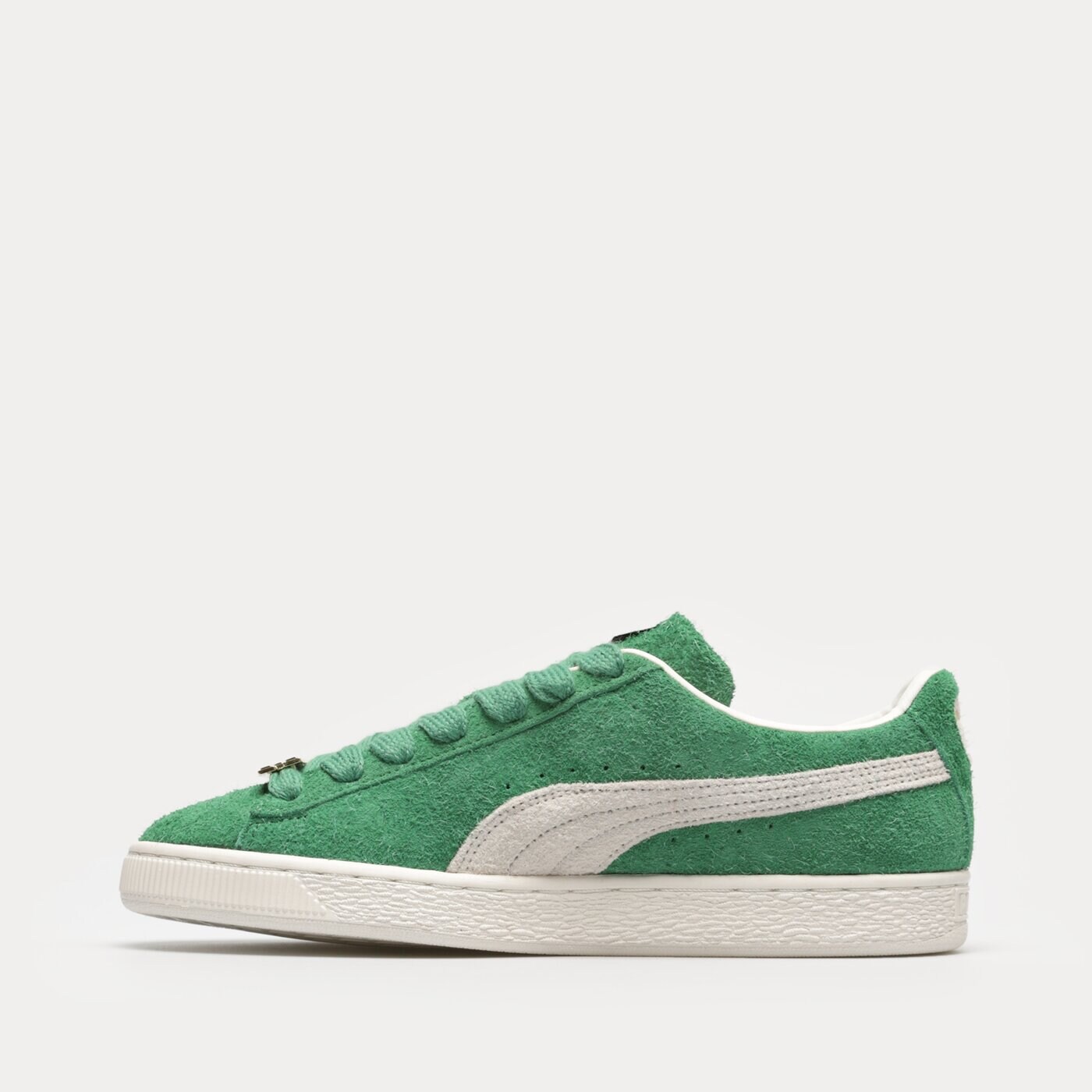 Мъжки маратонки PUMA SUEDE FAT LACE 39316702 цвят зелен