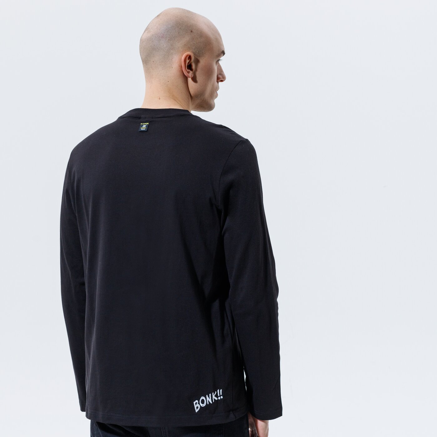 Мъжка тениска PUMA ТЕНИСКА PUMA X PEANUTS LS TEE 53061301 цвят черен