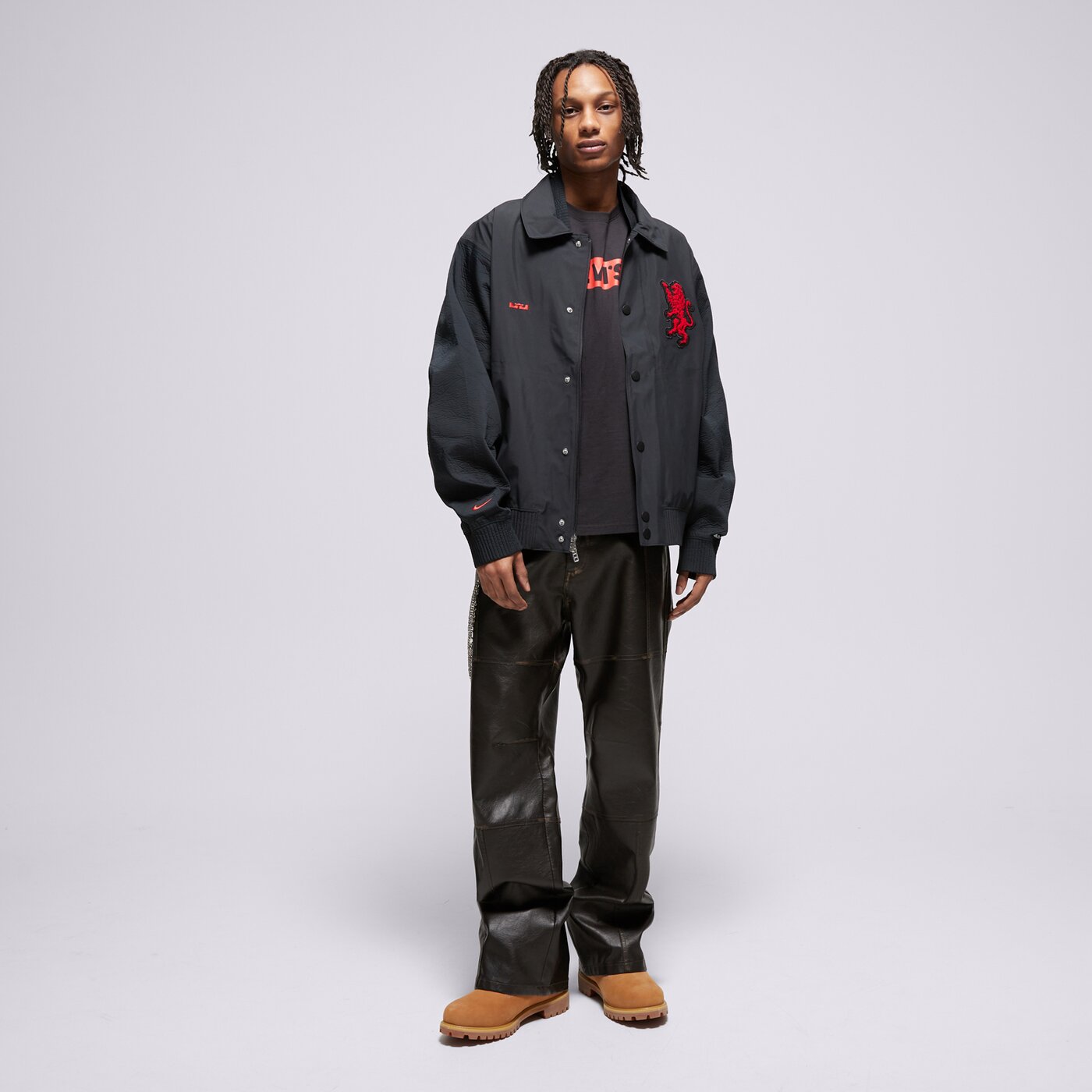 Мъжко зимно яке NIKE ЯКЕ LeBron James M NK SFADV NBA fb7125-010 цвят черен