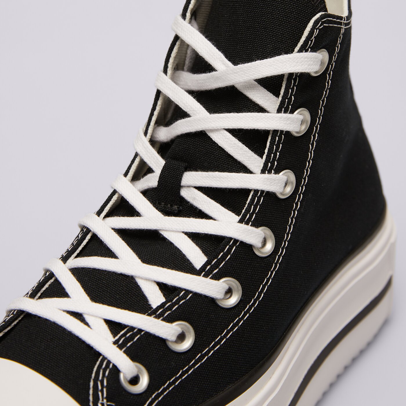 Дамски маратонки CONVERSE CHUCK TAYLOR ALL STAR LIFT DOUBLE STACK a12975c цвят черен