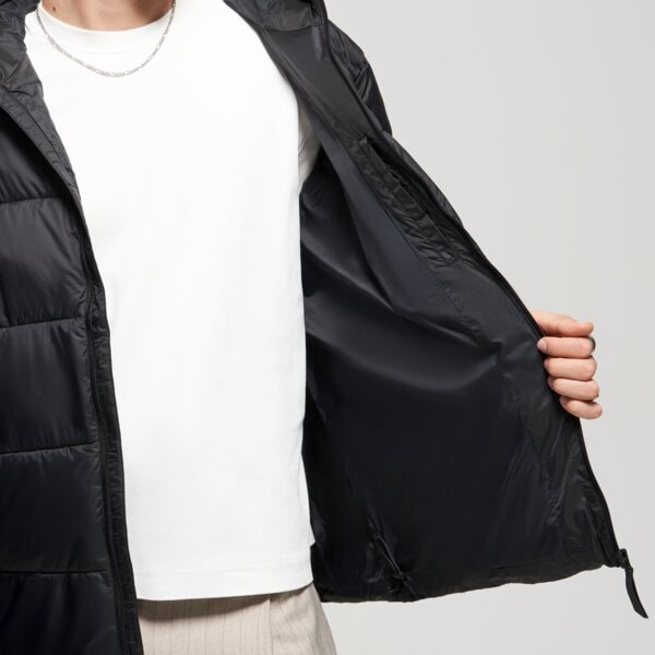 Мъжко зимно яке PROSTO ЯКЕ ЗИМНО PUFFER JACKET 404 BLACK kl252mout2041 цвят черен