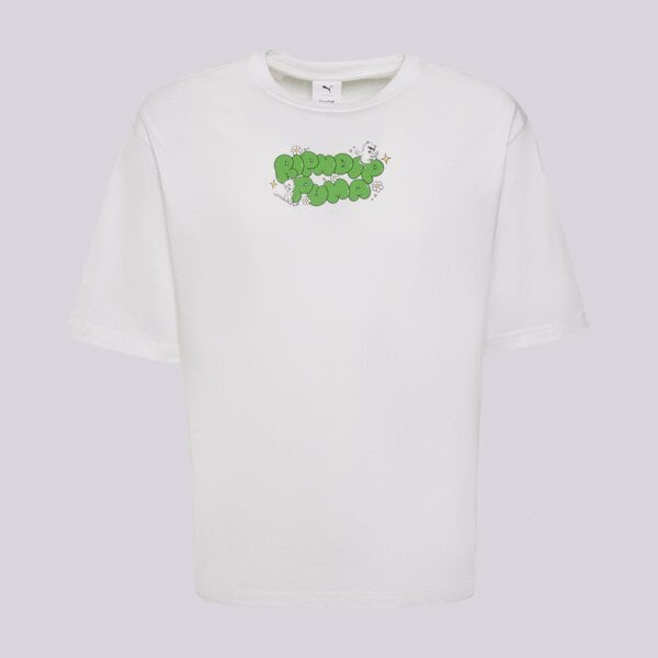 Мъжка тениска PUMA ТЕНИСКА PUMA X RIPNDIP BOXY GRAPHIC TEE 632413 02 цвят бял