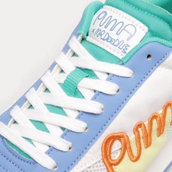 Мъжки маратонки PUMA FUTURE RIDER MR D 375790-01 цвят бял