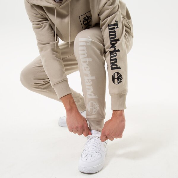 Мъжки панталони TIMBERLAND ПАНТАЛОНИ CORE LOGO BB ISLAND FOSSIL tb0a2bvfcy21 цвят бежов